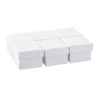 12 Packs: 6 ct. (72 total) White Ring Boxes by Bead Landing™