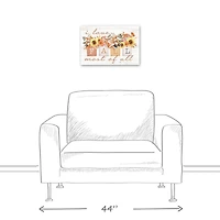 Love Fall Bouquets Canvas Wall Art