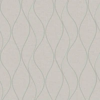 RoomMates Wave Ogee Peel & Stick Wallpaper