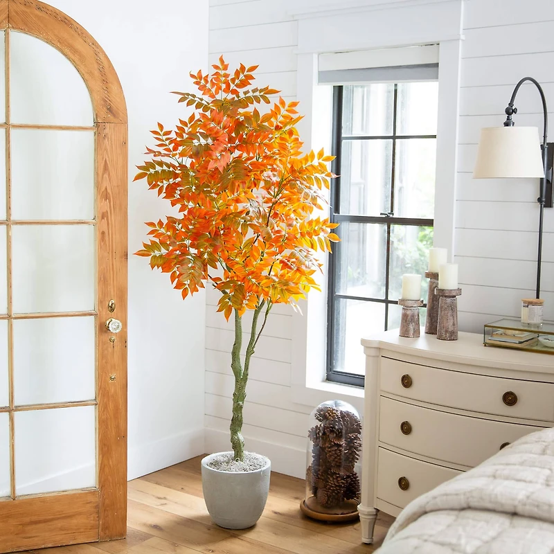 6ft. Autumn Sumac Artificial Fall Tree