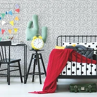 RoomMates Alphabet Jumble Peel & Stick Wallpaper