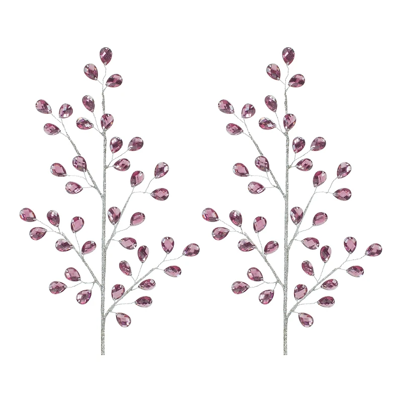 2ft. Purple Jewel Spray, 2ct.