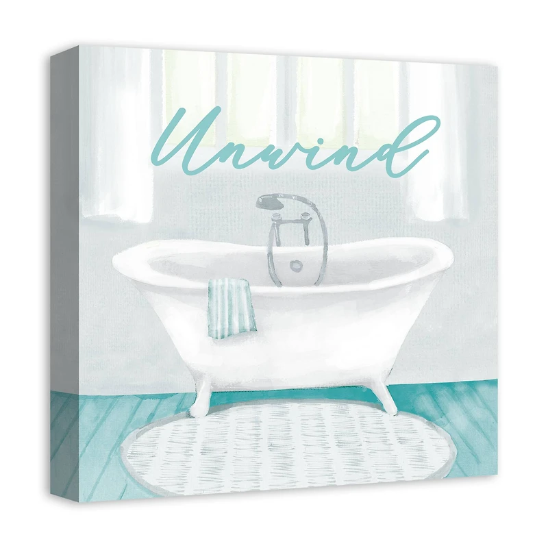 Unwind 16" x 16" Canvas Wall Art