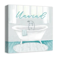 Unwind 16" x 16" Canvas Wall Art