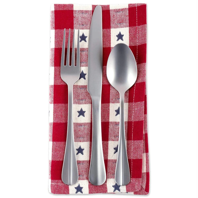 DII® Star Check Napkin, 6ct.