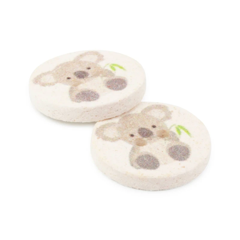 Dritz® 18mm Natural Recycled Cotton Koala Button, 9ct.