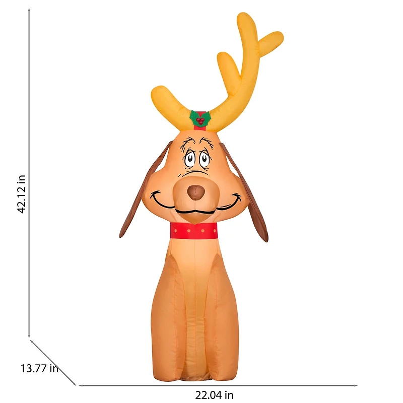 3.5ft. Airblown® Inflatable Christmas Max CarBuddy