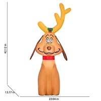 3.5ft. Airblown® Inflatable Christmas Max CarBuddy