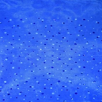 Feldman Blue Dot Organza