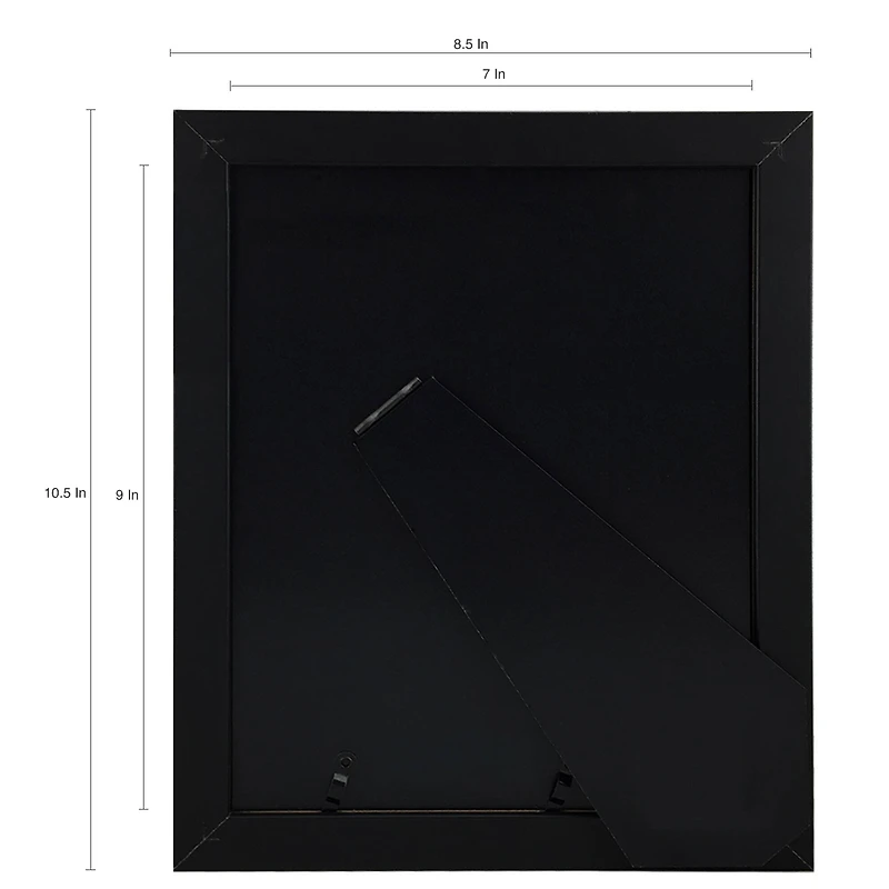 Expressions™ 5" x 7" Black Frieze Frame by Studio Décor®