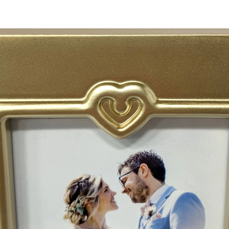 Expressions™ Gold Frame with Heart Icon by Studio Décor