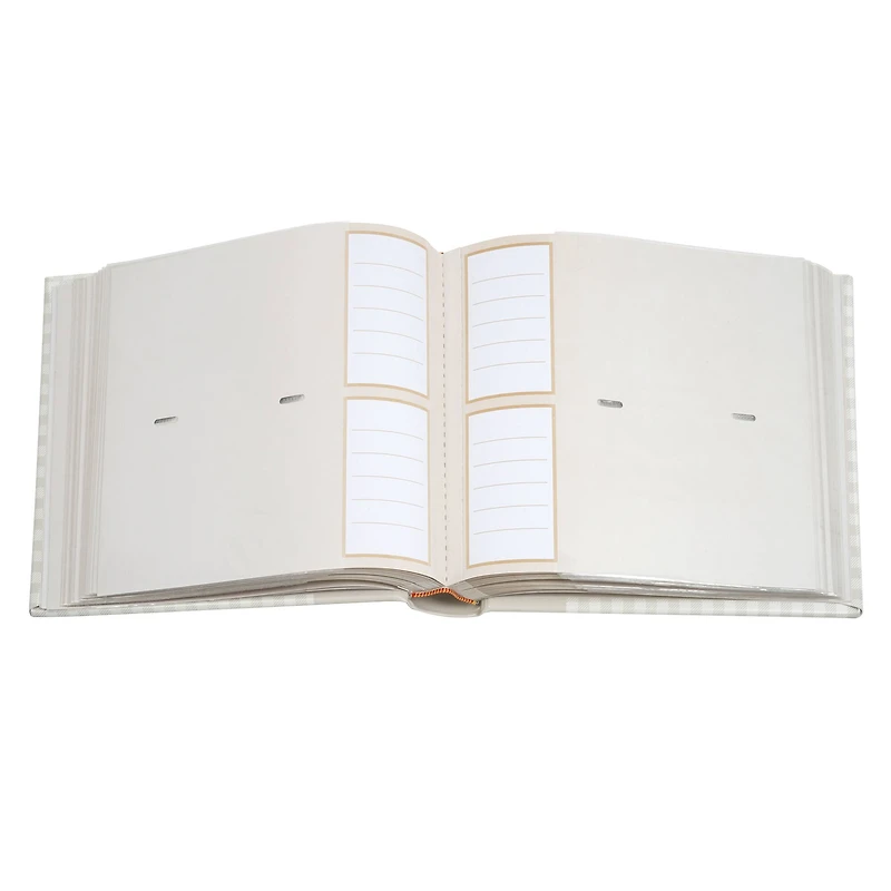 Gray Gingham 2-Up Photo Album by Recollections™