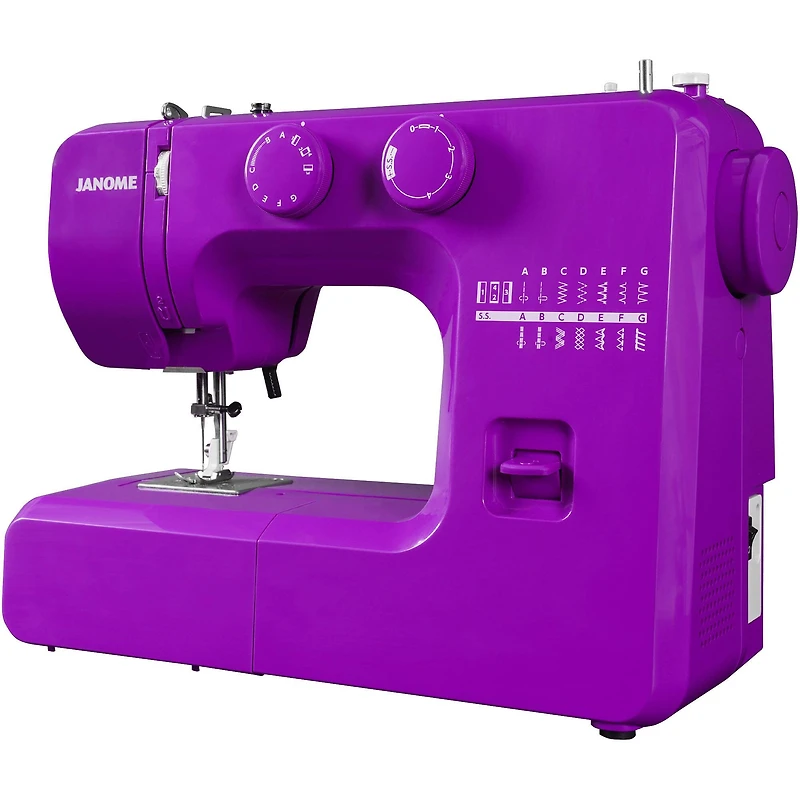 Janome Purple Majesty Easy-to-Use Sewing Machine