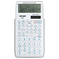 Victor Scientific Calculator with 2 Line Display, Pack of 3