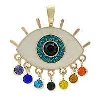 Rainbow Evil Eye Pendant by Bead Landing™