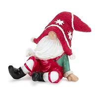 Holiday Gnome Figurine Set, 4" & 4.25"