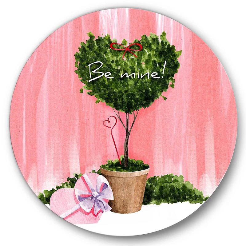 Designart - Heart Shaped Valentine House Plant