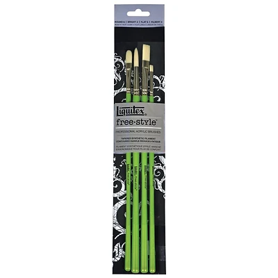 Liquitex® Professional Freestyle™ Assorted 4 Piece Brush Set