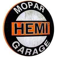American Art Décor™ 15.5" Mopar HEMI™ Garage Dome Metal Sign