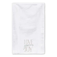 Love, Peace & Joy Tea Towel Set