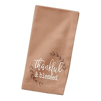 Thankful Blessed Cotton Twill Napkin