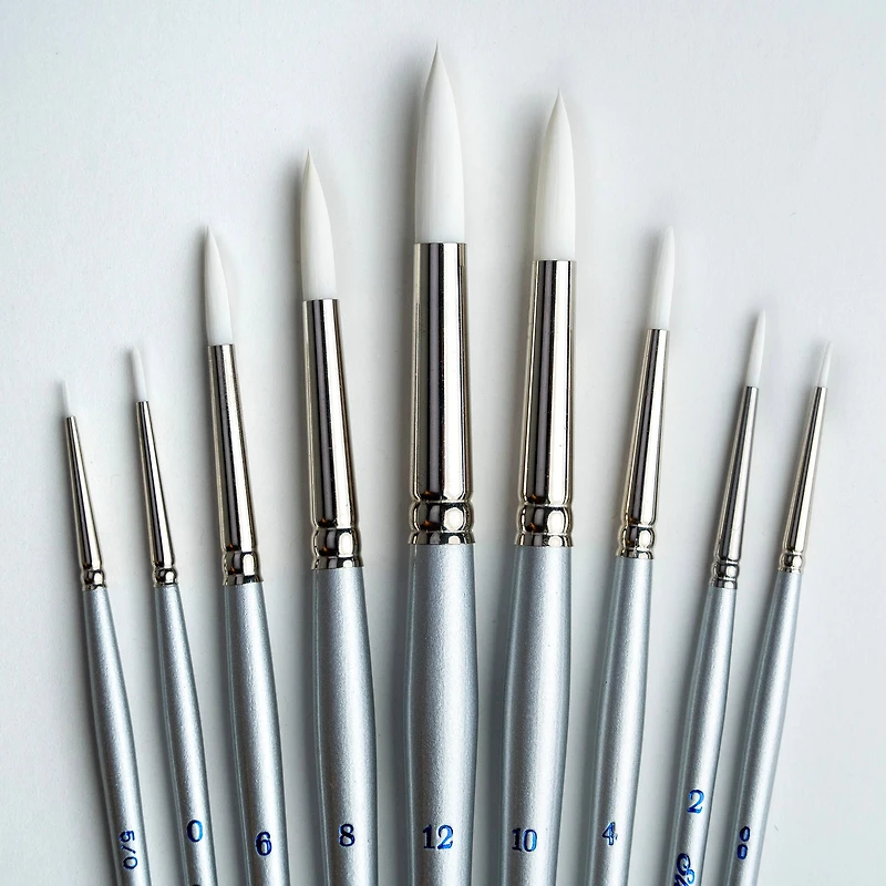 Silver Brush Limited Silverwhite® Round Brush Set