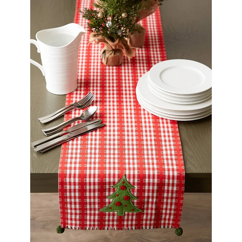 DII® 108" Jolly Tree Table Runner