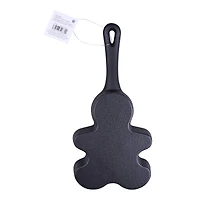 Mini Gingerbread Man Cast Iron Pan by Makery™
