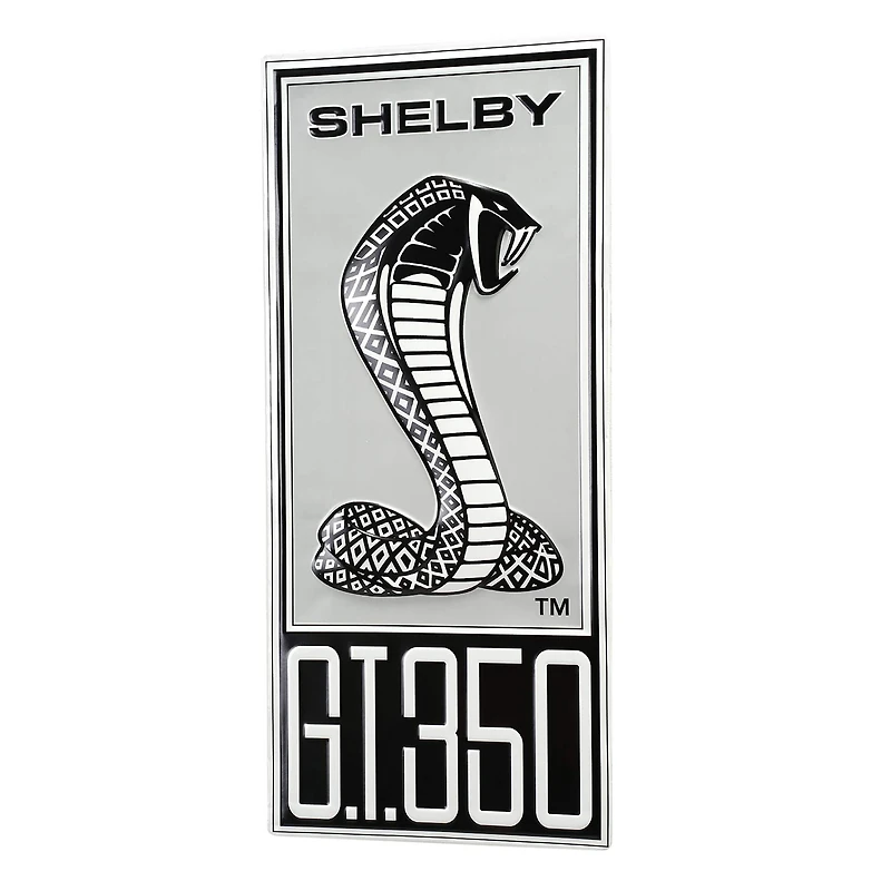 Shelby™ GT350 Embossed Shaped Metal Wall Sign