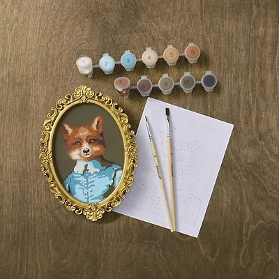 Dashing Fox Paint-by-Number Framed Mini Kit by Artist's Loft®