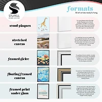 Stupell Industries White Christmas Forest Floating Frame Wall Art