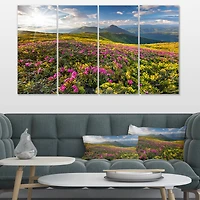 Designart - Summer Day Rhododendron Flowers