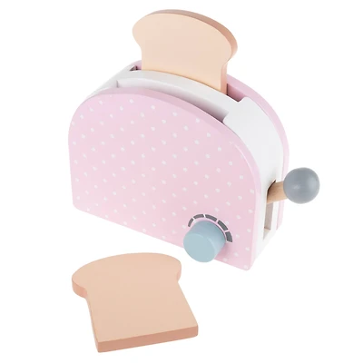 Toy Time Pretend Play Toaster Set