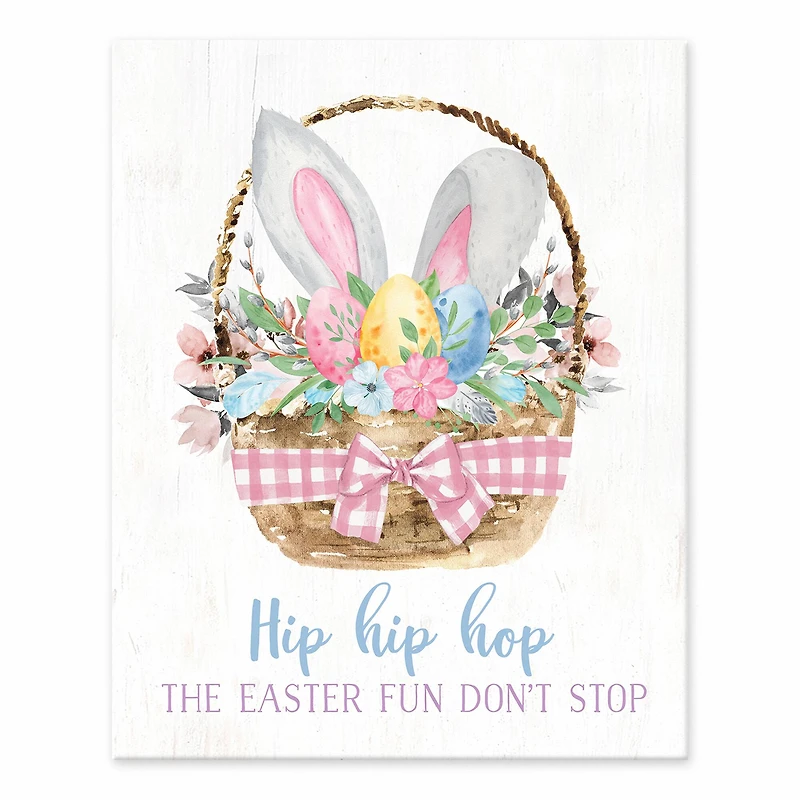 Easter Basket Goodies 8" x 10" Tabletop Canvas