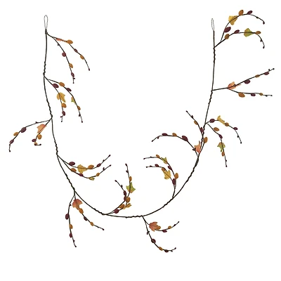 5ft. Berry & Leaves Coiled Garland by Ashland®