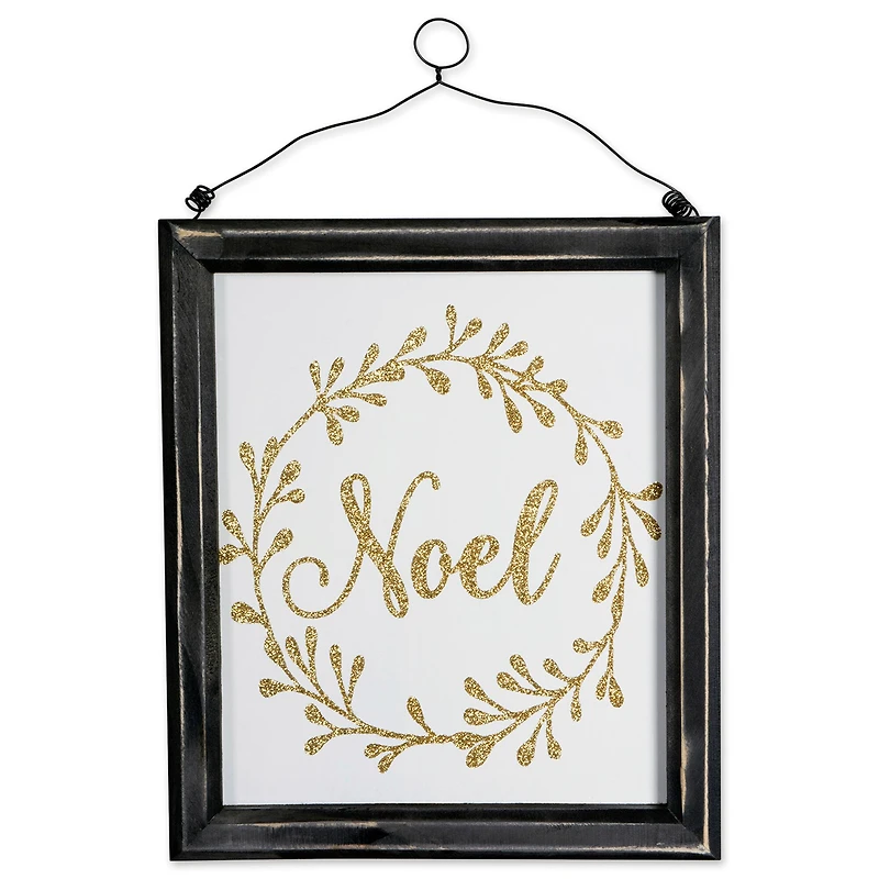 DII® Noel & Merry Christmas Hanging Signs Set