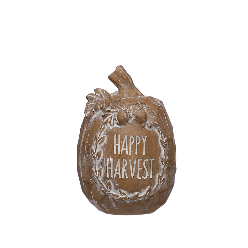4" Happy Harvest Pumpkin Tabletop Décor by Ashland®