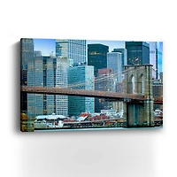 Daylight Brooklyn Bridge Canvas Giclee