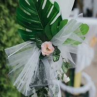 SINGER® White Tulle Fabric Roll, 6" x 100yd.