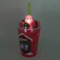 Gingerbread & Santa Light-Up Dome Tumbler by Creatology™