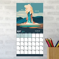 TF Publishing 2025 National Parks Art Mini Calendar