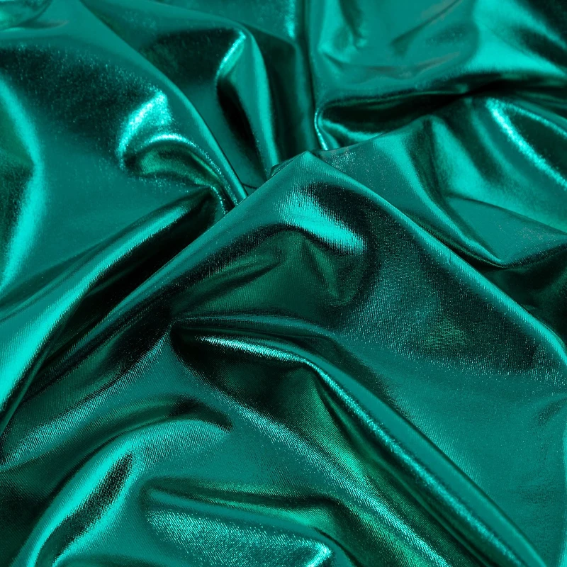 Cosplay by Yaya Han Metallic Emerald 4-Way Stretch Fabric