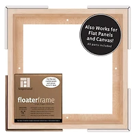 Ampersand® Maple Bold Edge 7/8" Deep Floaterframe