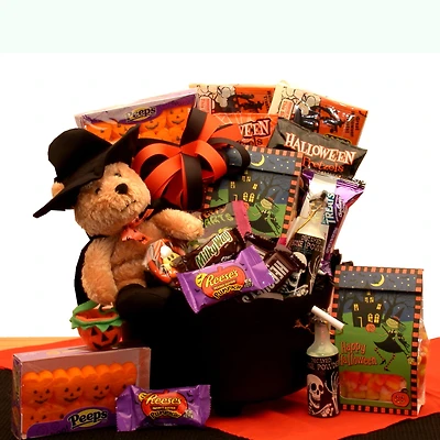 Witches Brew Halloween Cauldron Gift Set