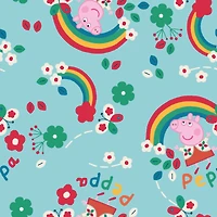 Springs Creative Peppa Pig Rainbow Cotton Fabric
