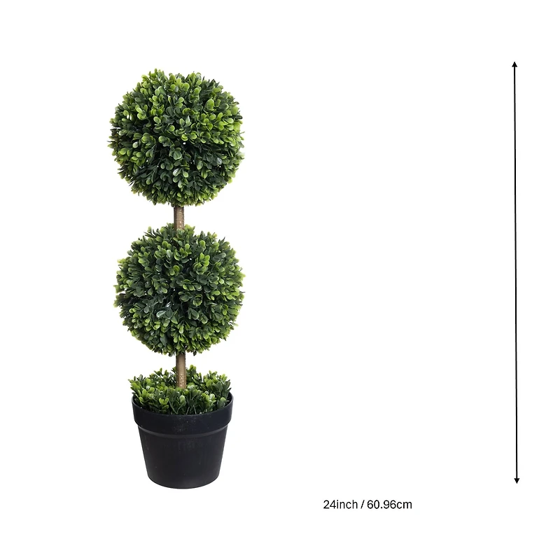 Boxwood Ball UV Resistant Topiary by Ashland