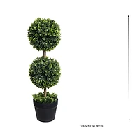 Boxwood Ball UV Resistant Topiary by Ashland