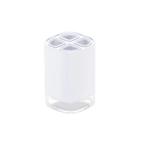 Bath Bliss White 6 Piece Acrylic Bathroom Set