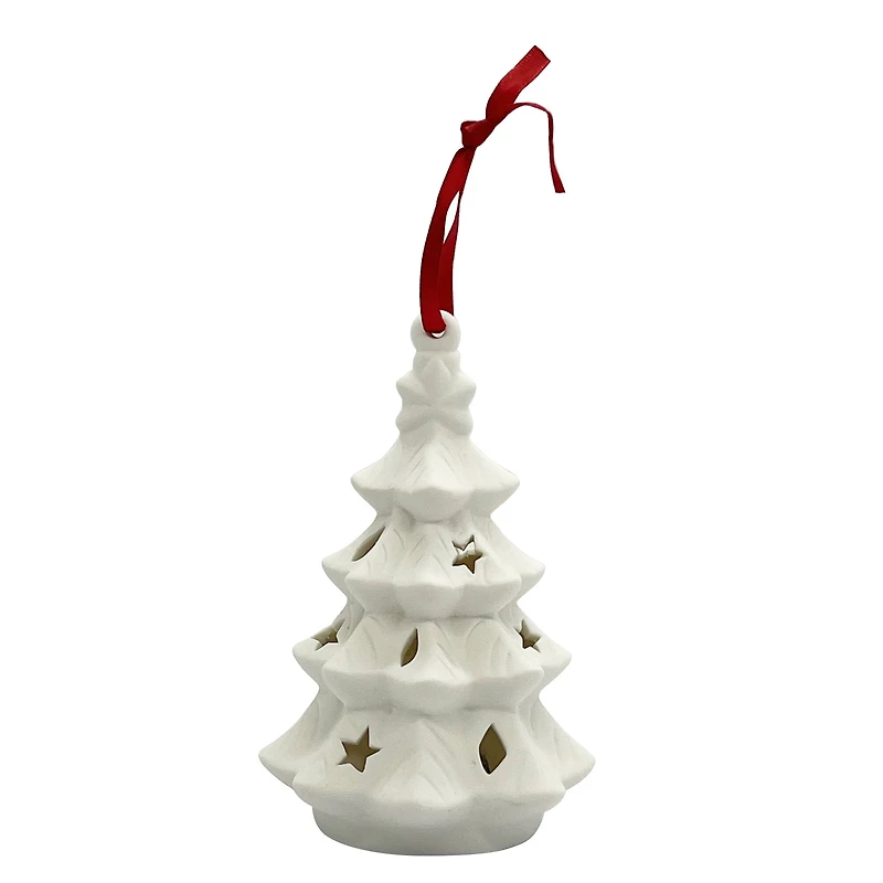 4.75" DIY LED Ceramic Tree Ornament by Make Market®