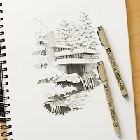 Micron® Fine & Bold Line Light Cool Gray Pen Set